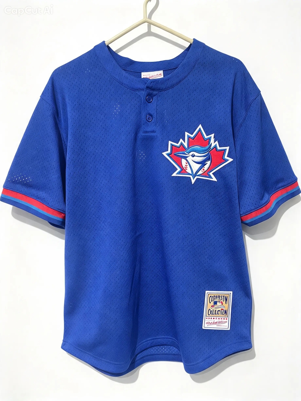 Mitchell & Ness Roy Halladay Toronto Blue Jays Mesh Jersey Size 44 Large LT
